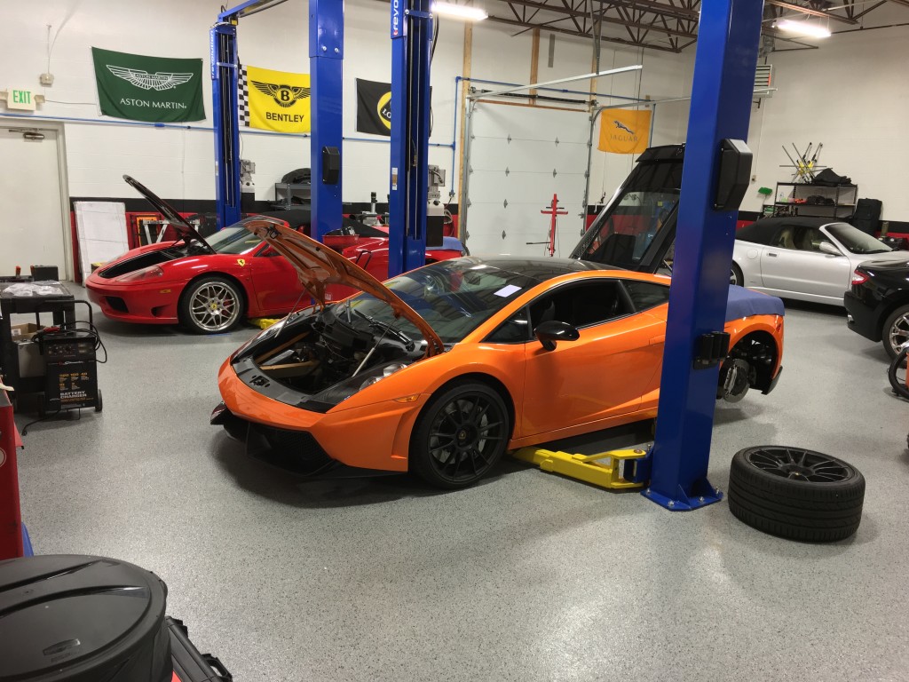 Automotive Shop Floor Coatings in MD, VA, PA, DE